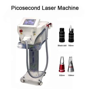 4 -fali Laser Picosecond 755 1320 1064 532NM Pico Laser Maszyna do brwi i skórka węglowa WSZYSTKIE KOLOR TATTOU REMUSIN