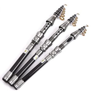 Casting Fishing Rod Tackle Pole High Carbon Fiber Spinning Carp Feeder Bait Telescopic Rock Fishing Rod 1.5M 1.8M 2.1M 2.4M 240123