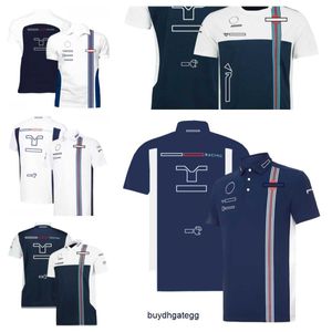 Herr- och kvinnors nya T-shirts Formel One F1 Polo Clothing Top Racing Fans Kort ärm TEAM PLUS PLUS STORLEK A2H0