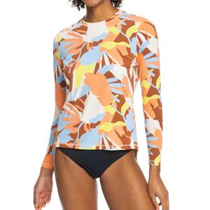Women Skin Tops Wear Surf Rash UV Protection Swim Guard Surfing Diving Swimwear Tight Long Sleeve T Shirt Floatsuit RashGuard 240123