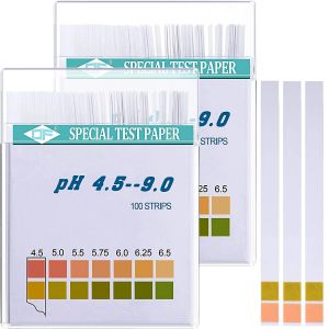 Hurtowe uniwersalne paski testowe PH Profesjonalne kwasowe alkaliczne PH Papierowe paski do papieru do śliny moczu miara pH 4,5-9,0 ll