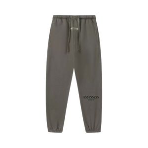 Essentialsclothing Designer-Jogginghose, Herrenhose, Jogginghose, Unisex, Baumwolle, lockere Passform, Zeichnung, entspannt, Schwarz, Haferflocken, Grau, Hip-Hop, Bodybuilding-Hose