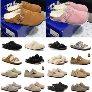 2024 Sandaal Slipper Designer OG sliders platform Leer Dames heren sandale Mule Flat Casual Schoen tazz Suède Strandbont Slide dame Maat Eur 36-46