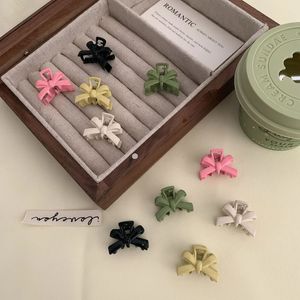 Bow Liten Hair Claw Clip Trendy Bangs Hair Clips For Girls Women Hair Accessories Crab Hair Clip Hair Catch Hairpin 240119