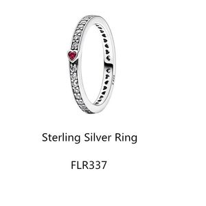 Ringe Rosa Herz Sterling Silber 925 Schmuck Neujahr Großhandel Valentinstag Freundin Günstige Mode Eheringe für Frauen