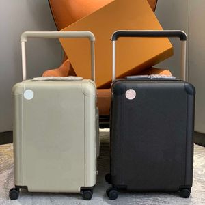 Horizon Skórzane podróżne przenoszenie bagażu Designer Air Pudełka wózka Rolling Rolling walizka na pokład Organizator torebki torebki Duffel Bags Big Logo Trolley Case 240115