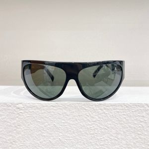 Överdimensionerad wrap solglasögon mask svart/mörkgrå linser kvinnor sonenbrille nyanser sunnies gafas de sol uv400 glasögon med låda