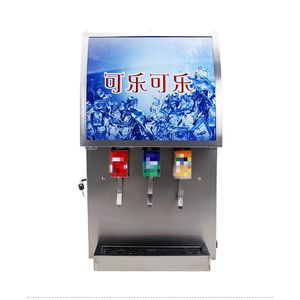 Högkvalitativ soda dryck Dispenser Glass Beverage Dispenser Pepsi Soda Fountain Dispenser Machine till salu