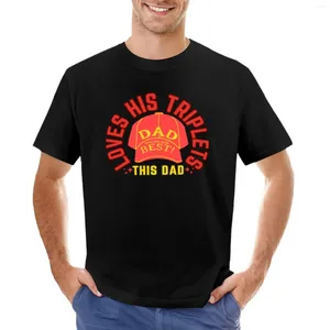Herren Tank Tops DAD LOVERS HIS TRIPLETS T-Shirt Jungen T-Shirts Schwergewicht Anime Kleidung Shirt Männer