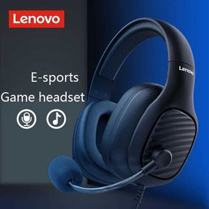 Headsets Lenovo G40 PC Gaming Mikrofon Noise Cancelling USB Wired Headset Null Latenz Hohe Retention Kabel Für Kopfhörer J240123