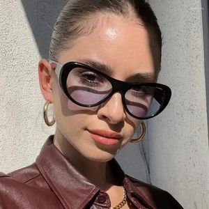 Sunglasses European American Style Women Cat Eye Shape UV400 Protection Women's Sun Glasses Vintage Retro Men's