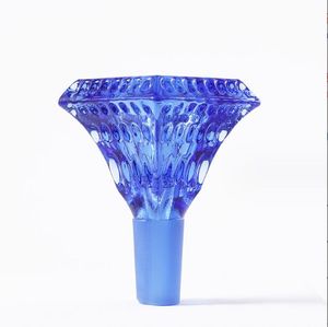 Wasserpfeifen-Glasschalen im Diamant-Stil, Farbe: 14 mm, 18 mm, männliches Schüsselstück für Wasserbongs