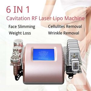 Neues Produkt Kavitation Ultraschall Fettreduktionsmaschine Radiofrequenz RF Hautstraffung Lipolaser Abnehmen Vakuummassagegerät463