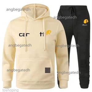 New Designer Mens Tracksuits Sweater Trousers Set Basketball Streetwear Sweatshirts Sports Suit Brand Letter Ik Baby Clothes Thick Hoodies 01lw2y