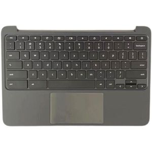 Novo para hp chromebook 11 g5 ee portátil palmrest teclado touchpad 917442-001