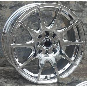 Araba jantları krom 16 inç 16x7.0 4x100 4x114.3 Honda Mazda Hyundai Mini Nissan Suzuki Chevrolet Opel Mitsubishi Drop Del Dhugi