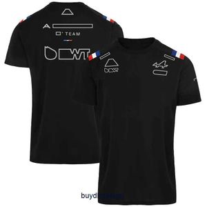 Новые мужские и женские футболки Формула-1 F1 Одежда-поло Топ Летний командный гоночный костюм Официальный одинаковый стиль Негабаритный повседневный стиль Rn1x
