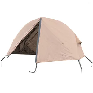 テントとシェルター屋外屋外テント携帯釣り一人の人がベッドハイキングの生存に使用される防水紫外線耐性