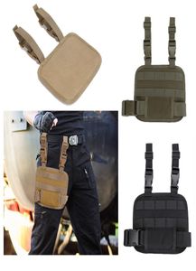 Esportes ao ar livre tático rápido molle perna cinta plataforma saco acessório airsoft saco engrenagem assalto combate pacote bolsa no174148174716