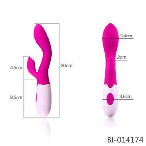 Giocattoli del sesso del bastone vibrante del vibratore del punto di vibrazione doppia di 30 velocità per i prodotti adulti della signora della donna per l'orgasmo delle donne529