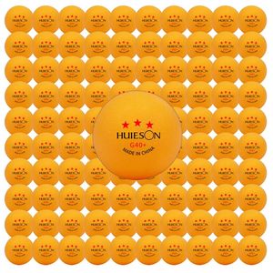 Huieson G40 3 Stars Table Tennis Balls 40 ABS Material High Elasticity and Durable Training Ping Pong 50100pcspack 240122