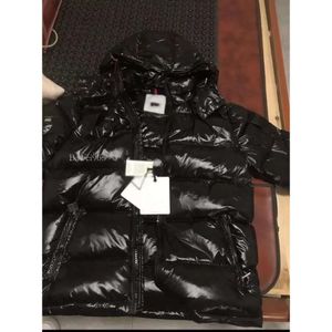 Parkas NFC Men's Designer Winter Warm Windproof Down Jacket Shiny Matte Material S-5XL Size Par Modeller Nya kläder