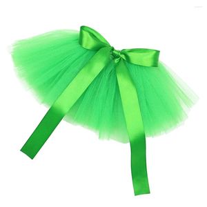 Köpek giyim evcil örgü elbise dreses parti etek tutu kıyafetleri St Patrick's Day Malzemeleri Gaz