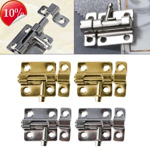 New 2PCS Door Lock Wooden Door Latch Sliding Bolt Latch Hasp Gate Safety Surface Mounted Window Door Bolt Hardware Accessories