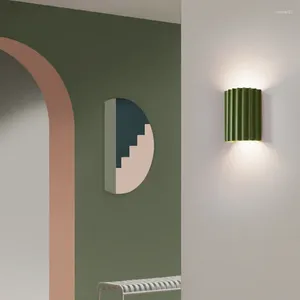 Vägglampa vintage lykta sconces led lätt yttre vardagsrum dekoration tillbehör blå