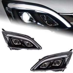 Honda CRV 2007-2011のヘッドライトLEDダブルレンズLEDヘッドライトDRL HID BIキセノンオートアクセサリー