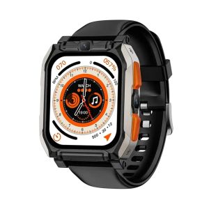 4G LTE 5MP HDデュアルカメラスマートウォッチGoogle YouTube Tiktok Apps New GPS WiFi Position 4G Net Sim Card Android Smart Watch