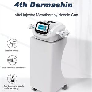 Professional RF Microneedle Skin Rejuvenation Machine Ice Hammer + Mesotherapy Mesogun Water Jet Skin Smooth Anti-wrinkle Anti-aging Machine