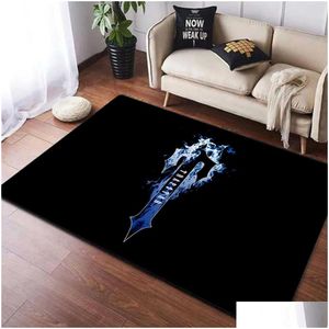 Mattor Trapstar London Bath Mat Door Rug Carpet Kitchen Cute Room Decor Gamer Welcome Children Doormat T221105 Drop Delivery DHVD9