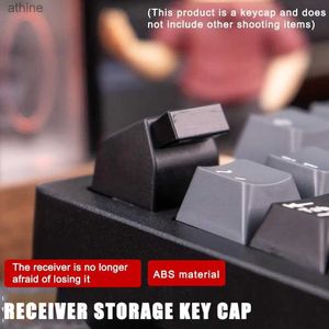 Klavyeler Klavyeler Mekanik Klavye Kablosuz Fare Klavye Adaptörü Kablosuz Dongle USB Alıcı Depolama Klavyesi Kişilik ESC KEYCAP Evrensel YQ240123