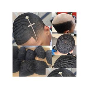 الباروكات الباروكة للرجال المشاهير المشاهير مشاهير شعر مستعار 10 مم موجة FL LACE TOUPEE أسود 1B ماليزي البكر البديل البشري البديل 4 مم DHSMI