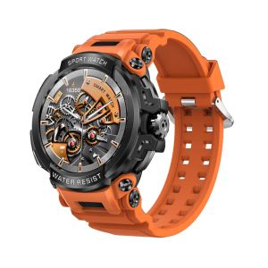 2024 Military Smartwatch: Android/iOS Fitness Watch, 600mAh Battery, Bluetooth Calls