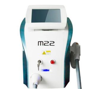 M22 Ipl Opt Аппарат для удаления волос Q Switched Pico Tattoo Remove Косметическое оборудование для профессионального лечения шрамов от прыщей Лечение пигментации 2Handles325