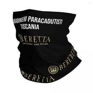 Sciarpe Beretta Bandana Copricollo Stampato Amante della pistola Pistola Passamontagna freddo Sciarpa avvolgente Copricapo Pesca per uomo Donna Adulto Lavabile