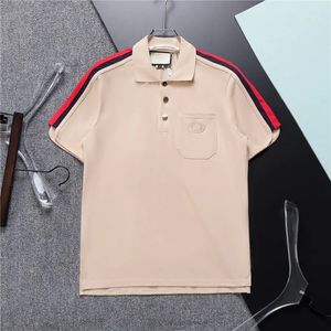Hochwertige Designer Sommer Herren Polos T -Shirt Pra Fashion Casual Polo Man Jacke Kurzarm T -Shirts Sweatshirt Shirt Männer Sportswear