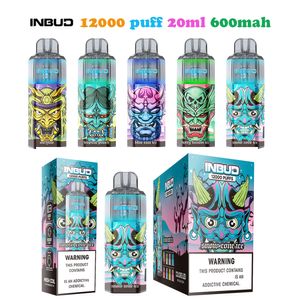 12000 puf 12k puf 12000 vape tek kullanımlık e-sigaralar tek kullanımlık vape puf 600mAh şarj edilebilir pil kasırga puf vapes tek kullanımlık razz çubuk vaper pods