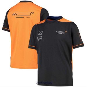 男性と女性の新しいTシャツF1 F1ポロ服のトップチームと同じスタイルファンがプラスサイズD403にすることができます