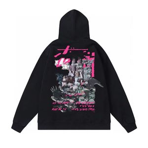 Дизайнер -дизайнер капюшона zip up up up up up uptied hoodie дизайнерский свитер высококачественный стрит -дизайнер хип -хоп 35421563