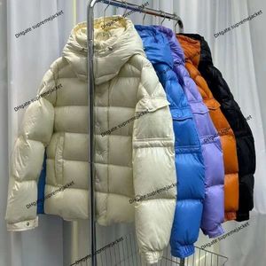 Top designer jacket 70th Anniversary of High Edition monleer Men's and Women's Same Down Coat Winter Warmth Thickened White Duck Bread Fluffy parkas