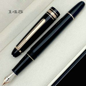 كتابة عالية الجودة MSK 145 راتنج الحبر أقلام 14K تلميح Fountian Rollerball Point Supplies مع العدد