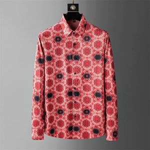 2024 primavera impresso camisa masculina scarless elástico camisas casuais de manga comprida magro negócios formal camisas festa smoking blusa