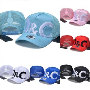 Sun Hat Netting Basebal Hat Mens Designer Kapelusz Mash Womens Baseball Cap S Dopłączone czapki Letter Smakback Sunshade Sport Haft na plaża luksusowe czapki hat hat hat