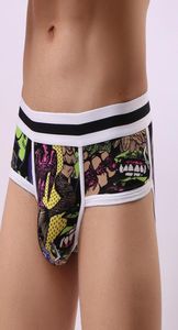 3 pçs lote impresso sexy roupa interior dos homens cuecas de algodão homem jock cinta push up cuecas shorts gay masculino calcinha baixa ascensão grea5104251