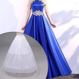 Women's Sleepwear Women Wedding Gown Petticoat Big Hoop Crinoline Bridal Dress Underskirt Ruffle Loops Skirt A-line Vintage Banquet Party