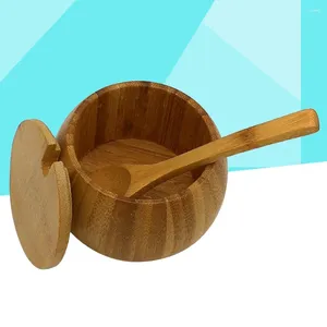 Geschirr-Sets, Holzversiegelung, Vorratsglas mit Deckel, japanischer Zylinder, Getreidebehälter für Zuhause, Küche, Getreide