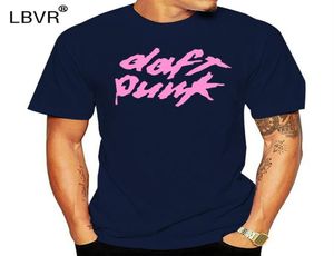 Sällsynt vintage daft punk upptäckt tee tshirt storlek l svartrosa manliga batteri roliga bomullstoppar200h8873170